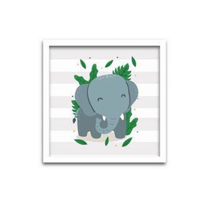 Conjunto Quadros Decorativos 4 peças Mini Safari.
