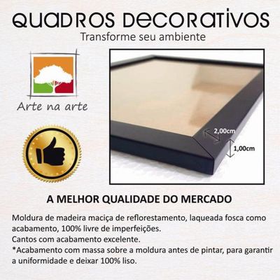 Conjunto Quadros Decorativos 4 peças Mini Safari.