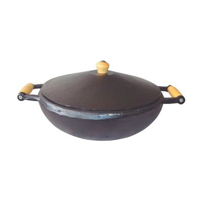 Panela Ferro Fundido Muqueca Pequena 2 Litros 37x28x11,5cm