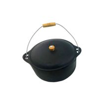 Panela Ferro Fundido N20 Caldeirao Antigo 3 L 27,5x16cm