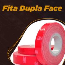 Kit 9x Rolos De Fita Dupla Face Adesiva 3m 1 Metro X 9,5mm