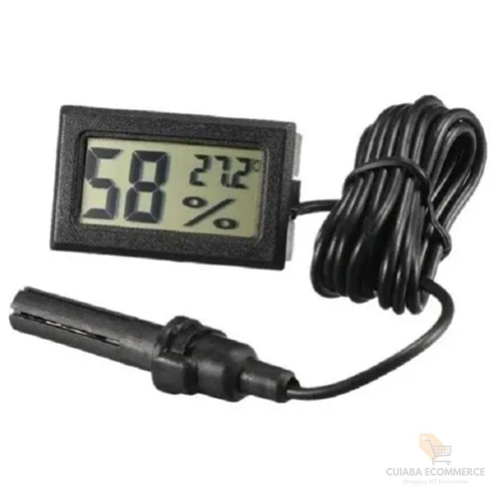 Termômetro Umidade Ar Sensor Sonda Temperatura Sorvete
