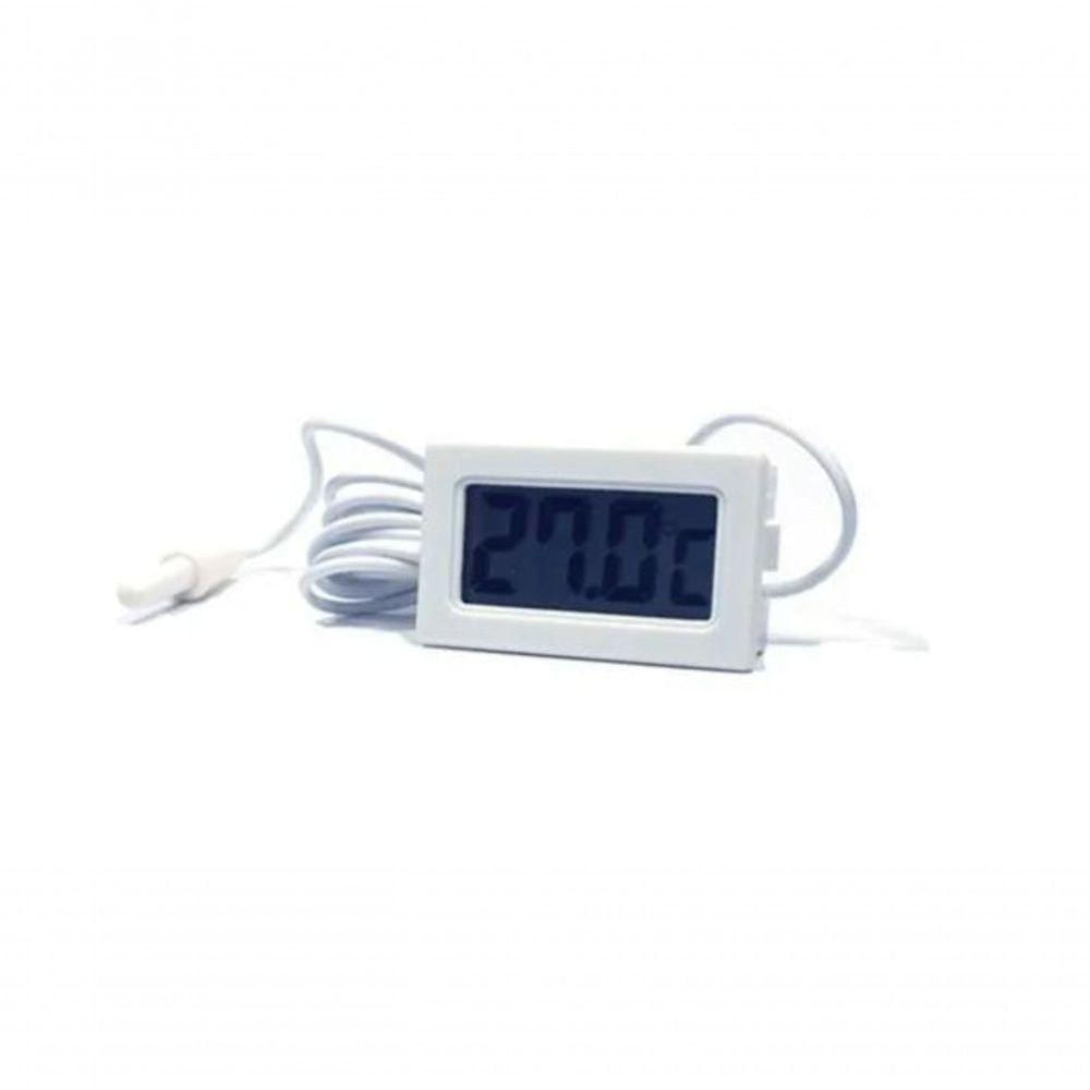 Termometro Digital Com Sensor Eos -50+70 Branco
