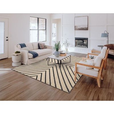 Tapete Para Sala Lyre Carbon 1,00x1,50 São Carlos