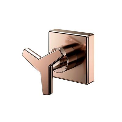 Acabamento Para Registro Docol City 877130 Docolbase 1-2", 3-4" E 1" Cobre Polido