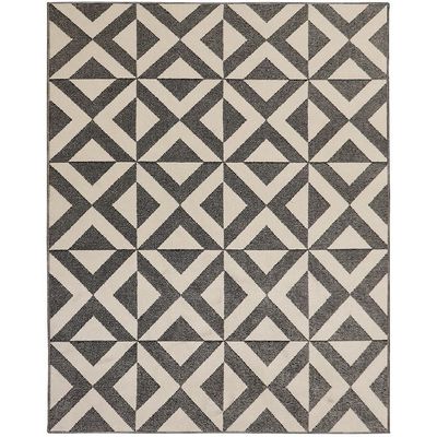 Tapete Para Sala Black White Modern 1,50x2,00 São Carlos