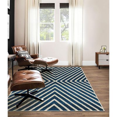 Tapete Para Sala Lyre Blu 1,50x2,00 São Carlos