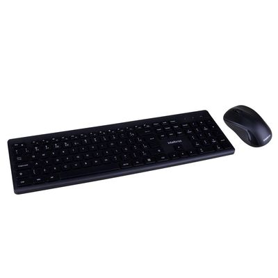 Kit com Teclado e Mouse Sem Fio Intelbras CSI 50