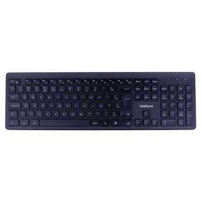 Kit com Teclado e Mouse Sem Fio Intelbras CSI 50