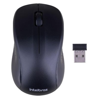 Kit com Teclado e Mouse Sem Fio Intelbras CSI 50