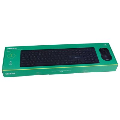 Kit com Teclado e Mouse Sem Fio Intelbras CSI 50