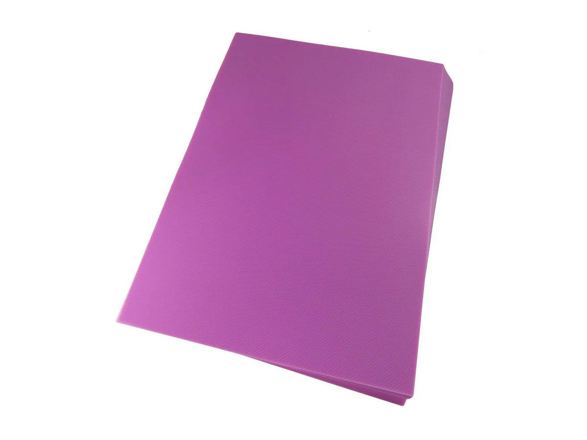 Capa para encadernação Ofício Rosa PP Line 0,30mm 100un