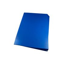 Capa para encadernação Ofício Azul PP Couro 0,30mm 100un