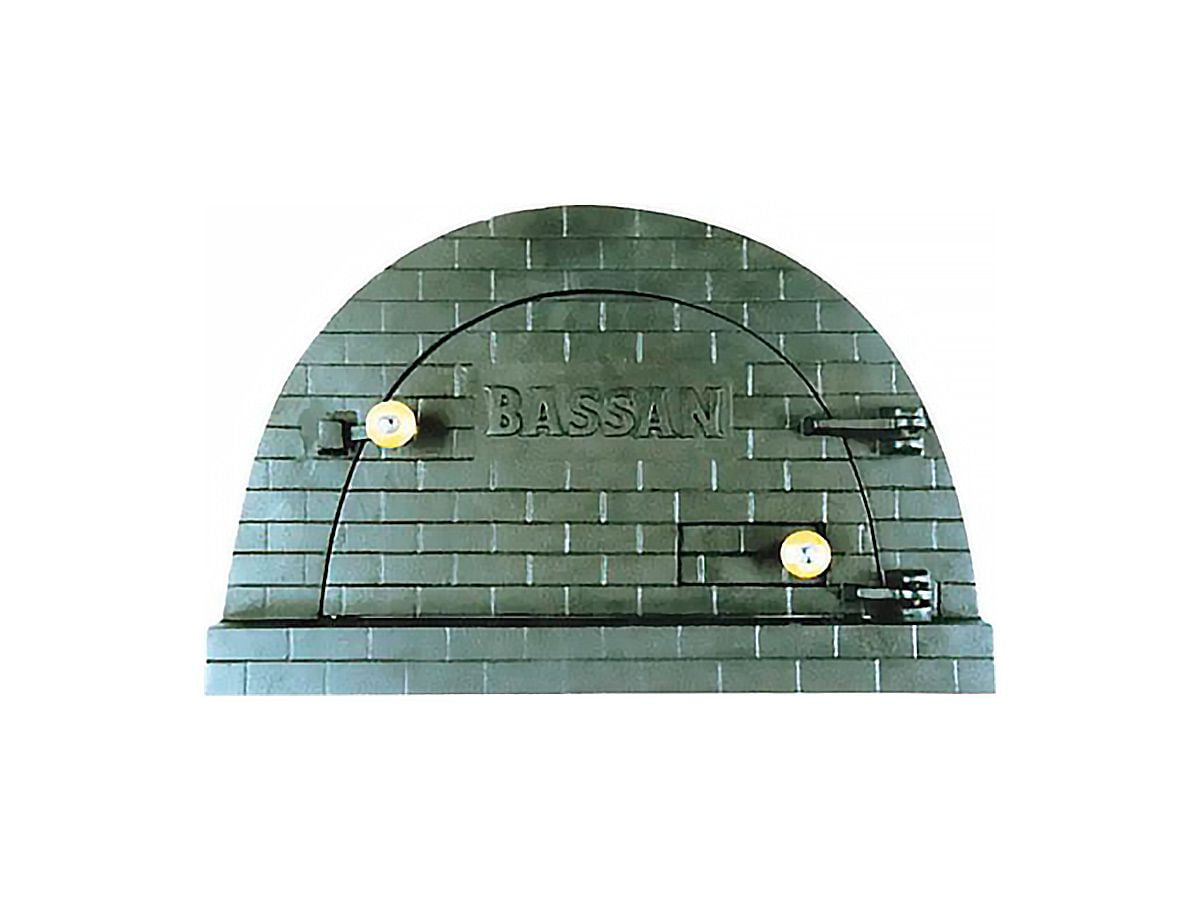 Porta Forno Ferro Fundido P/ Pizza Bassan 37x53,5cm