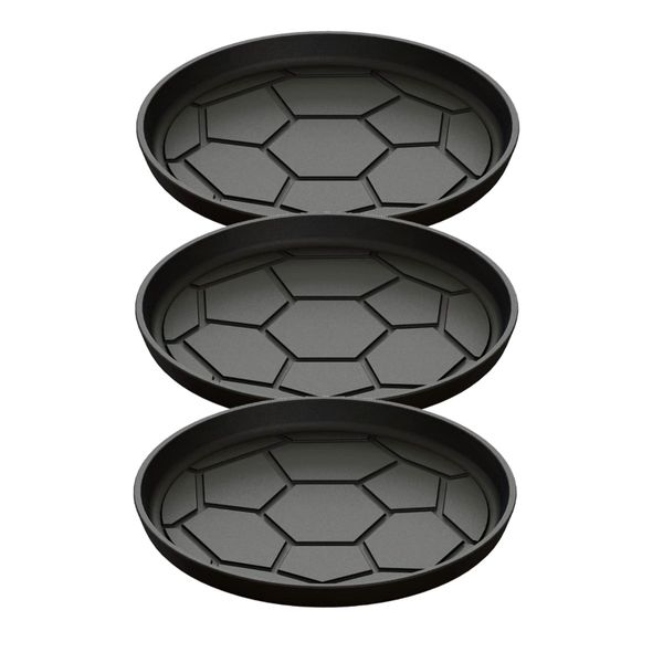Kit 3 Chapa Petisco Redonda Copa 2022 de Ferro Fumil 20x2cm