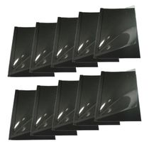 Kit 50 Capas Encadernação Térmica Até 300 Folhas A4 Preta