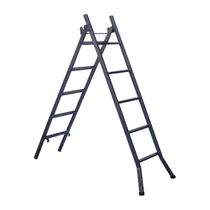 Escada Extensiva 3 em 1 Metalon 40x20mm 6 e 12 Degraus 160cm