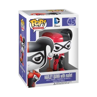 Boneco Funko POP! DC Comics  Harley Quinn With Mallet