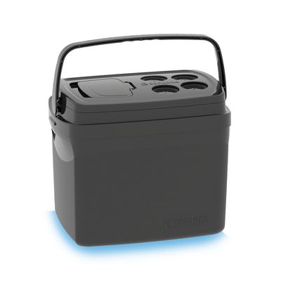 Caixa Térmica Combo com 32,12, E 5L Cooler Soprano Preta