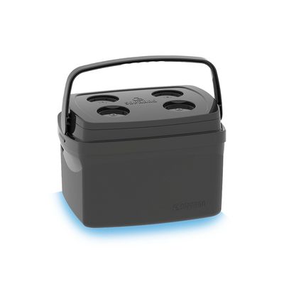 Caixa Térmica Combo com 32,12, E 5L Cooler Soprano Preta