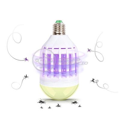 Lâmpada Luz Led Branco 15W Atrai Choque Mosquito Insetos