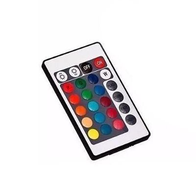Lâmpada Led Musical Rgb Bluetooth Controle Remoto 8 Cores