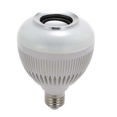 Lâmpada Led Music Bluetooth Rgb 12W Com Controle Remoto