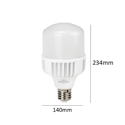 Lâmpada Led Blumenau Industrial T140 80w E27 Bivolt 6500k Luz Branca