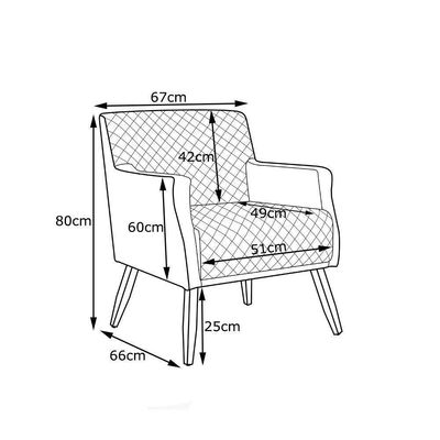 Kit 2 Poltronas Nagoya Pés Madeira Corano Branco Gran Belo