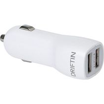 Carregador Veicular Universal Com 2 Usb 3.1a - Branco