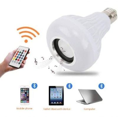 Lampada Led Rgb Musical Bluetooth