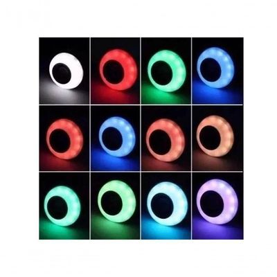 Lampada Luz Led Rgb Bluetooth Caixa Som Controle Remoto