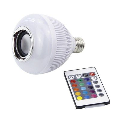 Lampada De Som Bluetooth Led Rgb Com Controle Remoto - Z027