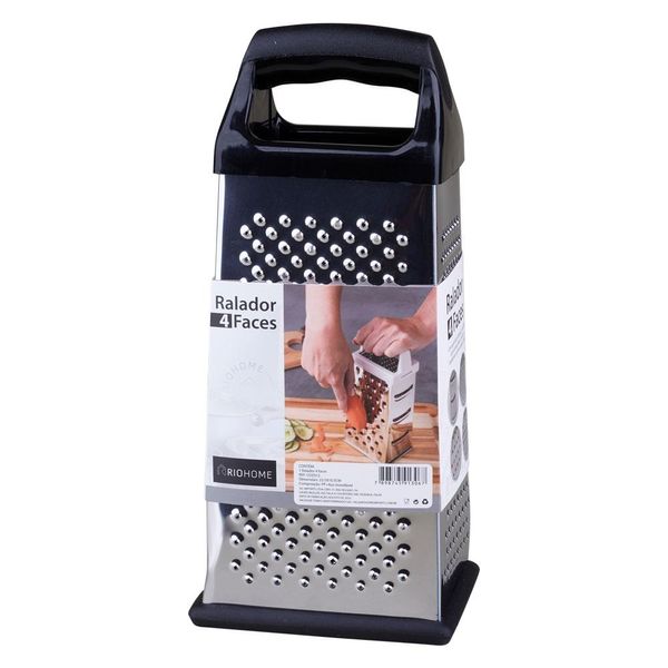 Ralador com 4 Faces Inox Rio Home