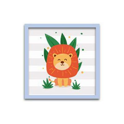 Conjunto Quadros Decorativos 4 peças Mini Safari