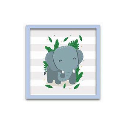 Conjunto Quadros Decorativos 4 peças Mini Safari