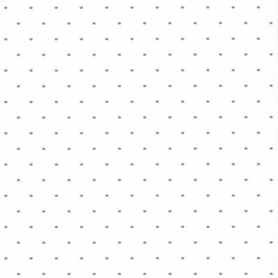 Papel de Parede Jacadi Petite Couronne Grise PROMO36171309 - apenas 1 rolo disponivel