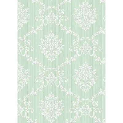 Papel de Parede Flow Damask Fundo Riscado A8011007 - Rolo: 10m x 0,53m