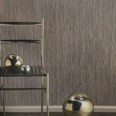 Papel de Parede Flow Linhas e Fios de Prata A8040208 - Rolo: 10m x 0,53m