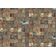 Papel de Parede Terra Gracia Square Stone (Rusty Dark) 831074 Terra Gracia 831074