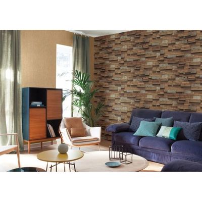 Papel de Parede Terra Gracia Multi Color Wood (Tan Brown) 831162 Terra Gracia 831162