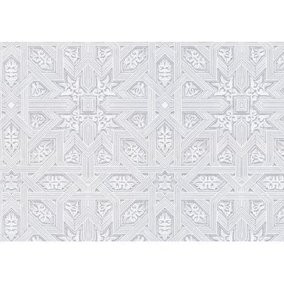 Papel de Parede Terra Gracia Carved Wood (White Smoke) 831221 Terra Gracia 831221