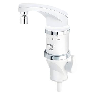 Torneira Elétrica Fame Elegance 4 Temperaturas Super Potente De Bancada Branca 220v