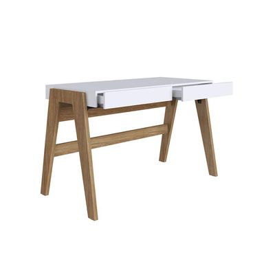 Escrivaninha Trend Com 2 Gavetas Hanover E Off White