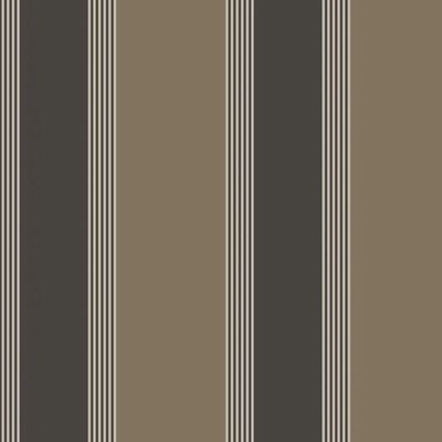 Papel de Parede Thema Listrado Marrom 28877