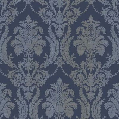 Papel de Parede Thema Damask Azul 28809