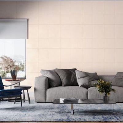 Papel de Parede Bobinex Essencial Aspecto Couro Sintético Bege 4339