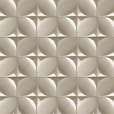 Papel de Parede Essencial Geométrico Bege e Cinza ESS1013