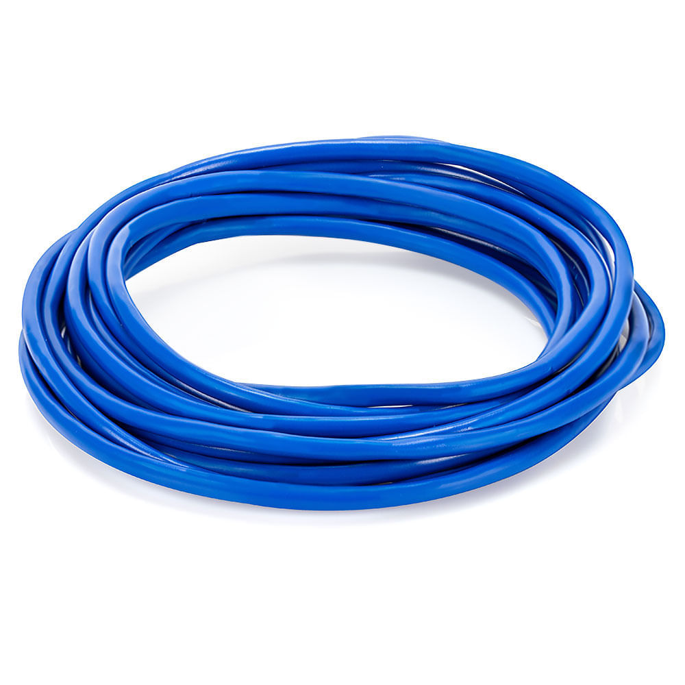 Cabo de Rede Blindado Cat5e Azul - 30 Metros