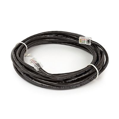 Cabo de Rede Cat5e Montado Preto - 75 Metros